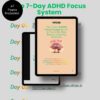 7-Day ADHD Focus System for 30–40 Year Olds EBook