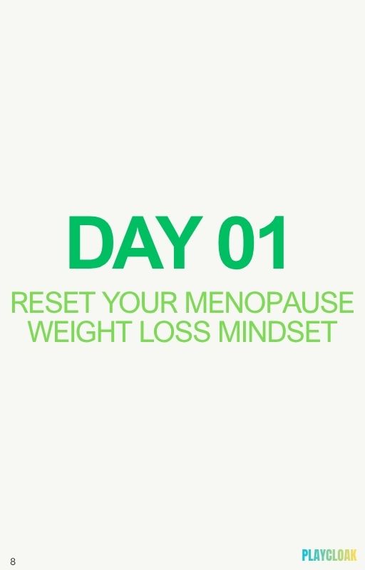 7-Day Step-by-Step Menopause Weight Loss Ebook For Women Over 45