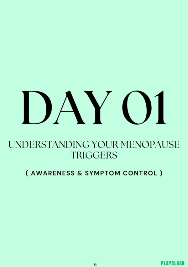The 7 Day Menopause Relief Ebook For Women Over 40