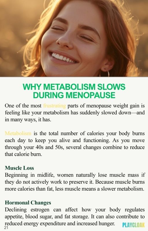 7-Day Step-by-Step Menopause Weight Loss Ebook For Women Over 45