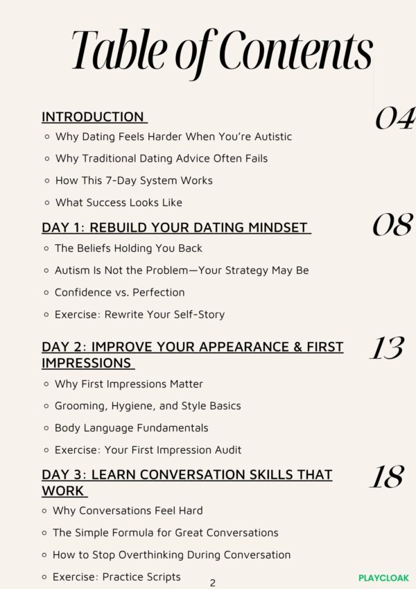 Dating With Autism for Men in Their 20s & 30s Ebook