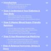 Table Of Contents6 7-Step Guide To Living With Diabetes As A Woman